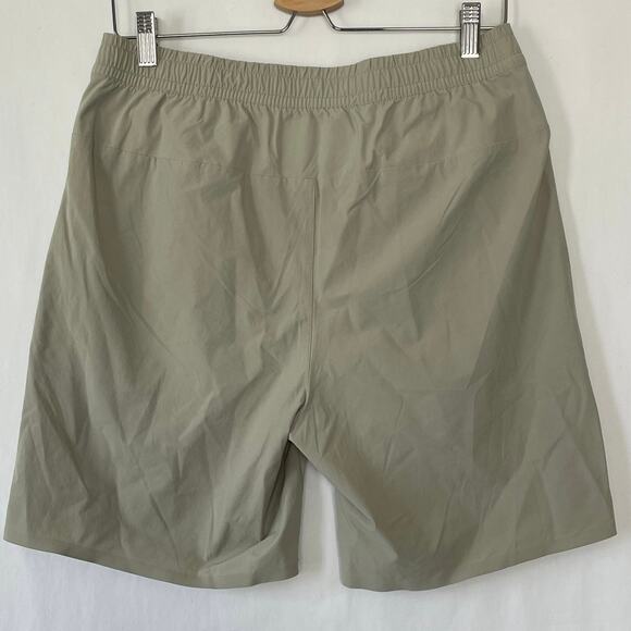 Everlane The Sport Shorts Pull On Drawstring Active Mens Unlined Tan Size Medium - Picture 2 of 7